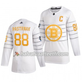 Miesten NHL Boston Bruins Pelipaita David Pastrnak 88 Valkoinen 2020 NHL All-Star Adidas Authentic